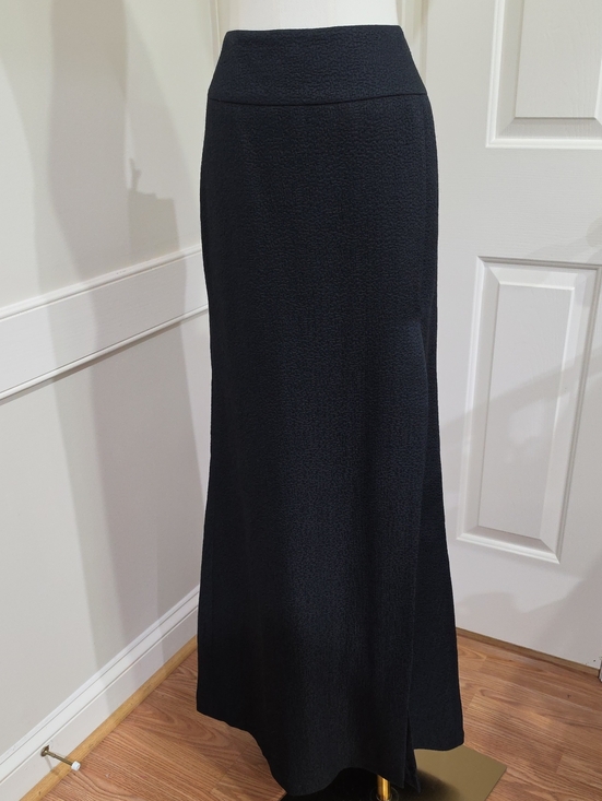 Linda Allard Ellen Tracy Dresses & Skirts - VINTAGE Linda Allard Ellen Tracy Textured Crinkle Maxi Skirt - Size 14